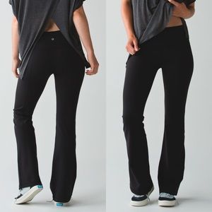 Lululemon Groove Pant III Sz 10/31” (High Rise) In Black